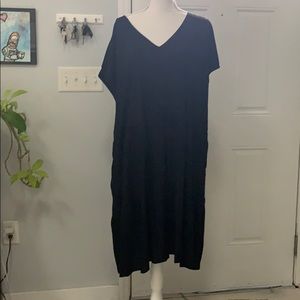 Lane Bryant Black Babydoll Dress, Size 20